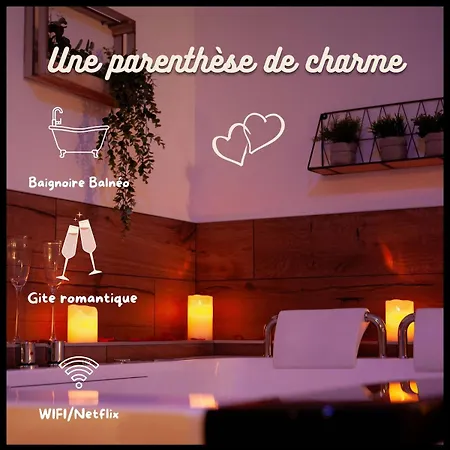 Parenthese De Charme Romantique Apartamento *